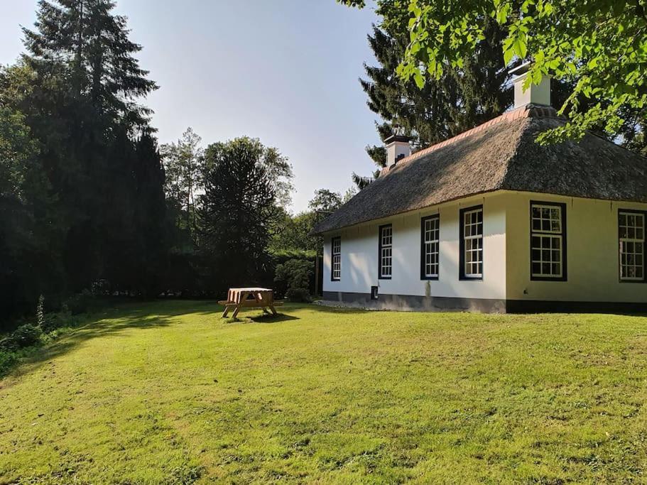 Midden In De Friese Bossen Op Landgoed Princenhof 오라녜우트 외부 사진