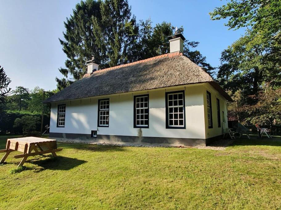 Midden In De Friese Bossen Op Landgoed Princenhof 오라녜우트 외부 사진
